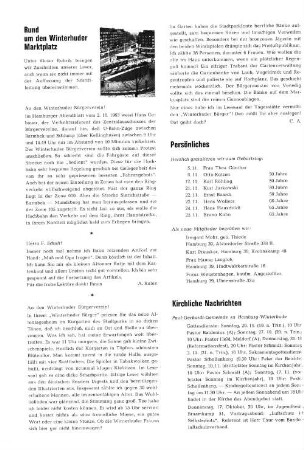 Rund um den Winterhuder Marktplatz