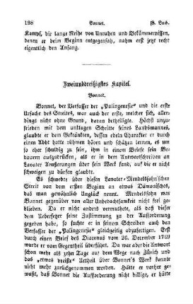 Zweiunddreißigstes Kapitel. Bonnet