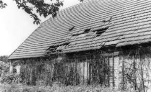 Rothenburg/O.L.-Steinbach. Ehem. Wassermühle, Traufseite