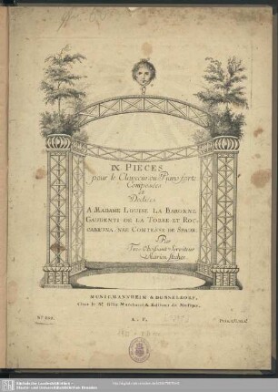 IX Pieces pour le Clavecin ou Pianoforte