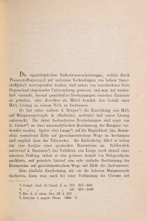 Ueber die gasvolumetrische Bestimmung von Blei, Barium und Wismuth