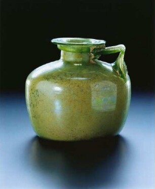 Zylindrische Einhenkelflasche