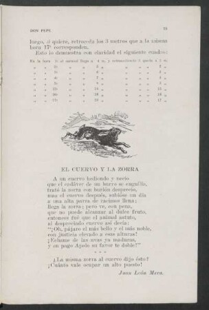 El cuervo y la zorra