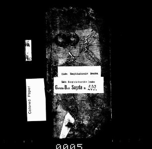 Gerichtshandelsbuch von Sayda, Bd. 03