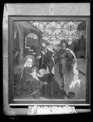 Kirche; Altarflügel, Anbetung der Heiligen drei Könige