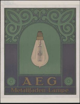 AEG Metallfaden-Lampe