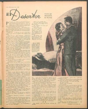 El desertor : Cuento por Roberto R. Funes