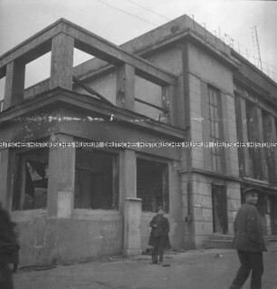 Kriegszerstörtes Gebäude (Donezk?)