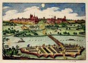 Tangermünde, Belagerung - aus Theatrum Europaeum, Bd. II (nach S. 406)