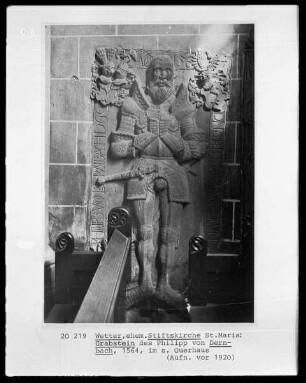 Grabstein Philipp von Dernbach