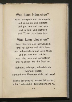 Was kann Lieschen?