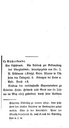 Bücherkunde