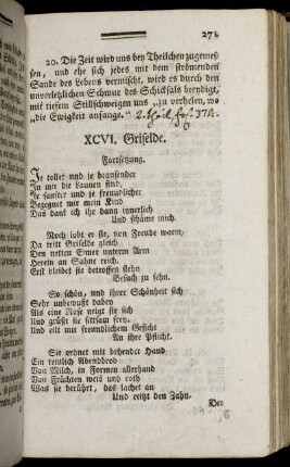 XCVI. Griselde - CV. Griselde