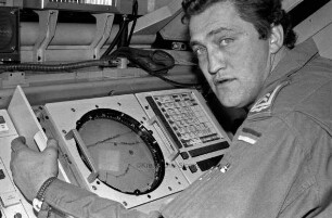 Bundeswehr überwacht mit "Sky Guard" den Luftraum: Oberfeldwebel Wolfgang Politz