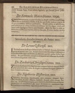 Seculum duodecimum. - Seculum decimum tertium.