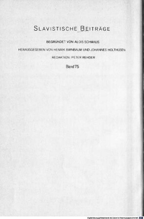 Untersuchungen zur Phonologie und Prosodie einer kajkavischen Mundart (Gornja Stubica)