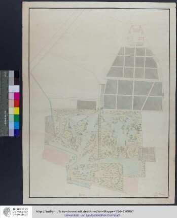 [Plan des Grossherzoglichen Bosquets zu Darmstadt]