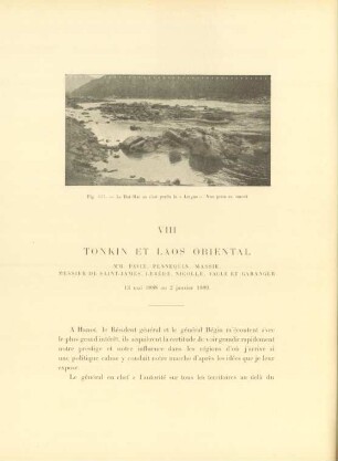 VIII. Tonkin et Laos oriental