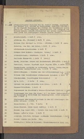 Codices Africani.