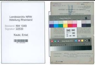 Entnazifizierung Ernst Kautz , geb. 05.03.1906 (Fraeser)