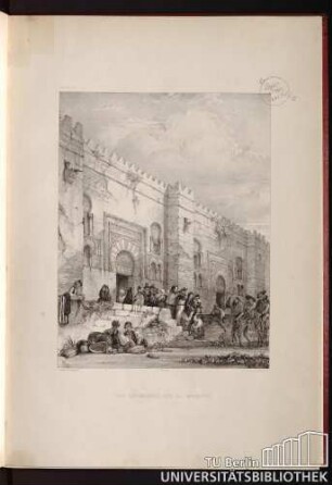 Pl. 4. Cordoue. Vue extérieure de la mosquée.