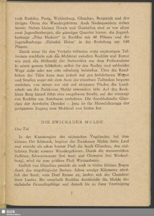 Die Zwickauer Mulde