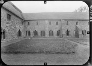 Bernburg (Saale). Ehem. Servitenkloster "Marienknechte" (Erwähnung 1308). Kreuzgang