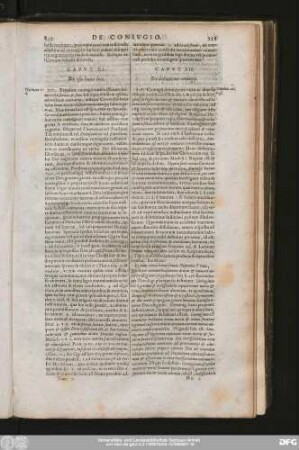 Caput XII. De definitione coniugii.