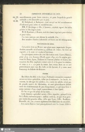 Convertures de coton