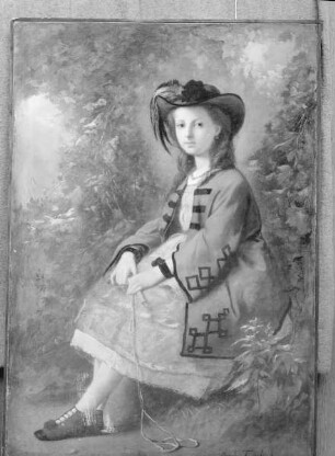 Bildnis eines Mädchens mit Federhut (Jacintha Neri)