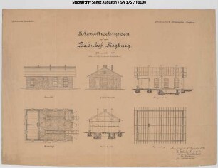 Siegburg, Bahnhof, Lokomotivschuppen