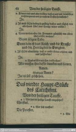 Das vierdte Haupt-Stücke des Catechismi