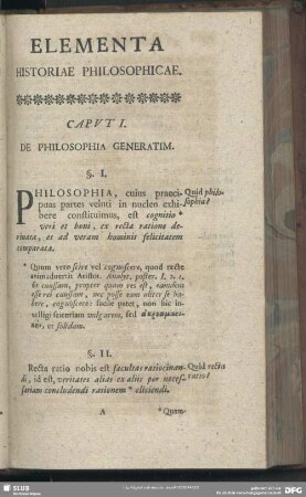Elementa Historiae Philosophicae