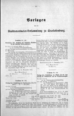 No. 13. (132-143) (132,133,134), 29. September 1915