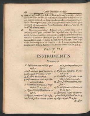 Caput XIX. De Instrumentis.