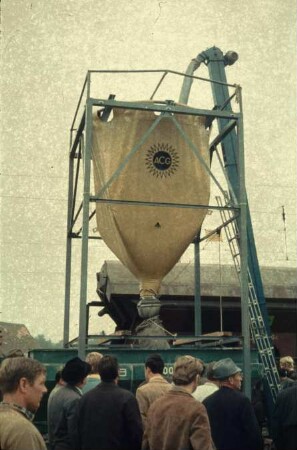 Fotografie: Mineraldünger, Lagertechnik, Transport, Elevator, Big Bag