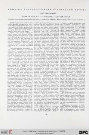 Henryk Struve - teoretyk i krytyk sztuki