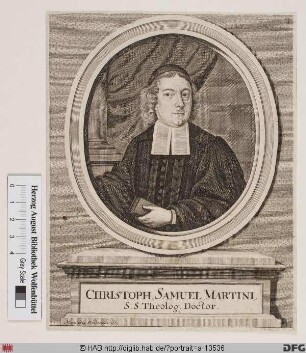 Bildnis Christoph Samuel Martini