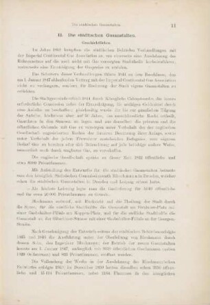 Die städtischen Gasanstalten