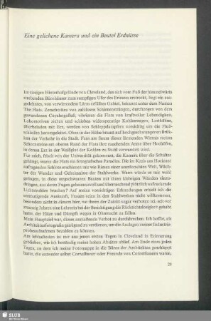 Eine geliehene Kamera und ein Beutel Erdnüsse