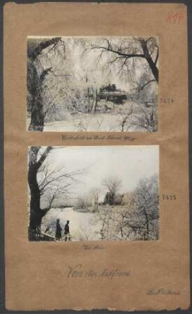 Winterbild aus Brest Litowsk 1917/1918