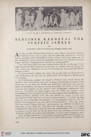 7: Berliner Karneval vor fünfzig Jahren