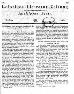 1833-10 : 46. Stück