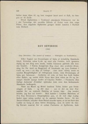 Roy Devereux (1900)