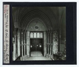 Köln, Groß St. Martin : Portal, Vorhalle