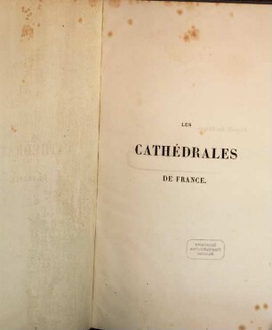 Les cathedrales de France