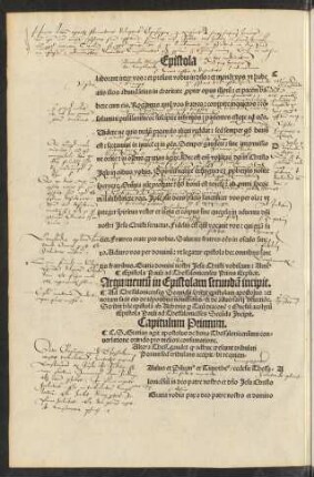 Epistola Pauli ad Thessalonicenses Secunda Incipit.