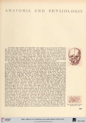 Anatomie und Physiologie