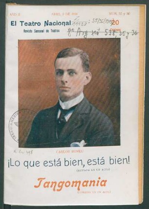 1919003500: ¡Lo que está bien, está bien! : [revista en un acto]