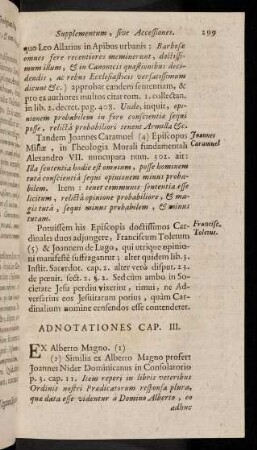 299-305, Adnotationes Cap. III
